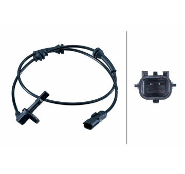 Snímač, počet otáček kol HELLA 6PU 358 252-551