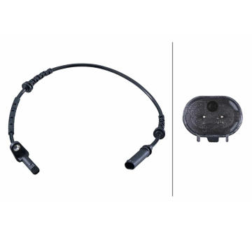 Snímač, počet otáček kol HELLA 6PU 358 252-811