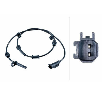 Snímač, počet otáček kol HELLA 6PU 358 268-041