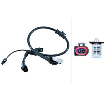 Snímač počtu otáčok kolesa HELLA 6PU 358 268-161