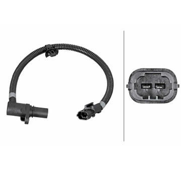 Snímač impulzov kľukového hriadeľa HELLA 6PU 358 381-441