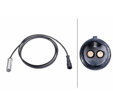 Snímač, počet otáček kol HELLA 6PU 230 052-001