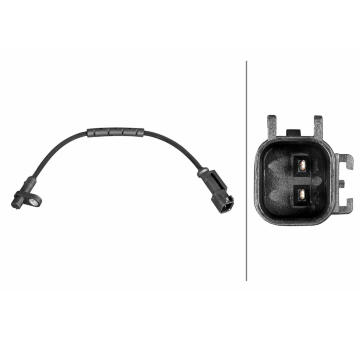 Snímač, počet otáček kol HELLA 6PU 358 216-591