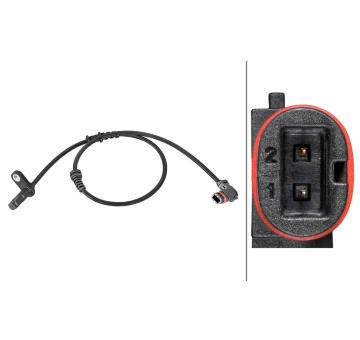 Snímač počtu otáčok kolesa HELLA 6PU 358 216-751