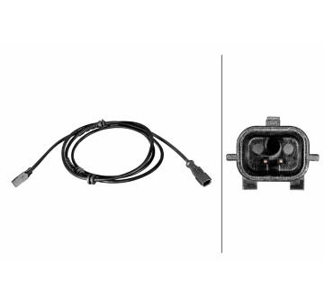 Snímač, počet otáček kol HELLA 6PU 358 216-801