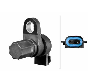 Snímač, počet otáček kol HELLA 6PU 358 217-411