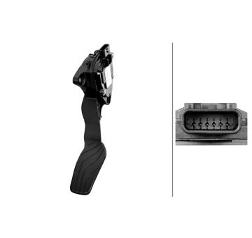 Snímač, poloha pedálu HELLA 6PV 312 404-031