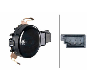 Senzor, dest HELLA 6PW 935 431-501