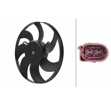 Větrák, chlazení motoru HELLA 8EW 366 420-121