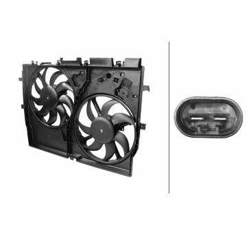 Ventilátor chladenia motora HELLA 8EW 366 420-171