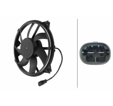 Ventilátor chladenia motora HELLA 8EW 366 420-201