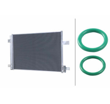 Kondenzátor, klimatizace HELLA 8FC 366 220-121