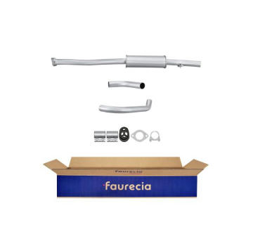 Stredný tlmič výfuku HELLA 8LC 366 024-031