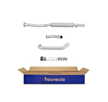 Stredný tlmič výfuku HELLA 8LC 366 024-051