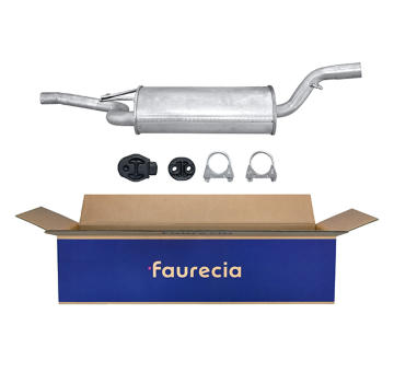 Stredný tlmič výfuku HELLA 8LC 366 024-181