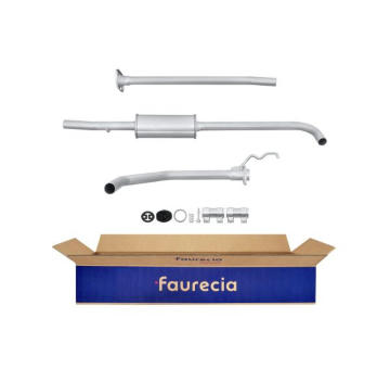 Stredný tlmič výfuku HELLA 8LC 366 024-281