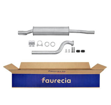 Stredný tlmič výfuku HELLA 8LC 366 024-641