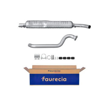 Stredný tlmič výfuku HELLA 8LC 366 024-671