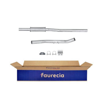 Střední tlumič výfuku HELLA 8LC 366 025-541