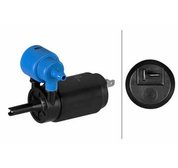 Vodní čerpadlo ostřikovače, čistění skel HELLA 8TW 006 848-661