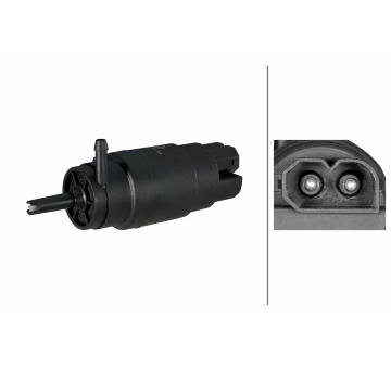 Vodni cerpadlo ostrikovace, cisteni skel HELLA 8TW 006 848-741