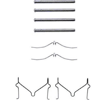 Sada prislusenstvi, oblozeni kotoucove brzdy HELLA 8DZ 355 202-331