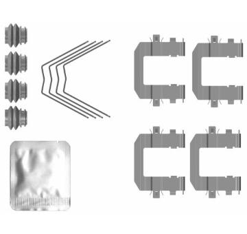 Sada príslużenstva oblożenia kotúčovej brzdy HELLA 8DZ 355 207-001