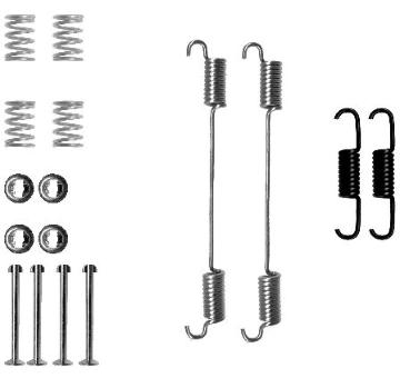 Sada prislusenstvi, brzdove celisti HELLA 8DZ 355 200-601