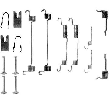 Sada príslużenstva brzdovej čeľuste HELLA 8DZ 355 200-451