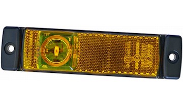 svítilna poziční oranžová 1,5m kabel LED HELLA