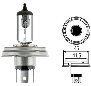 Žárovka, hlavní světlomet HELLA 8GJ 002 088-461