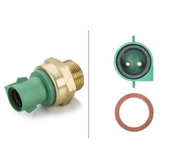 Teplotný spínač ventilátora chladenia HELLA 6ZT 007 808-001