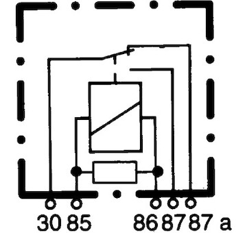 Multifunkční relé HELLA 4RD 007 794-037