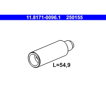 Vodicí čep, brzdový třmen ATE 11.8171-0096.1