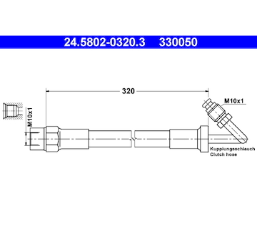 Spojková hadice ATE 24.5802-0320.3