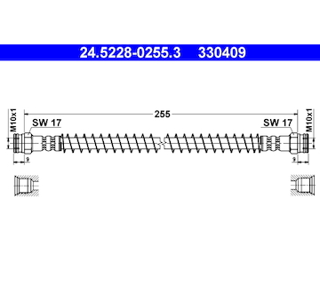 Brzdová hadice ATE 24.5228-0255.3