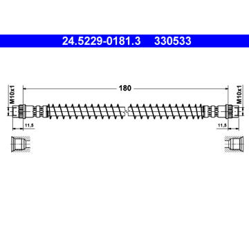 Brzdová hadice ATE 24.5229-0181.3