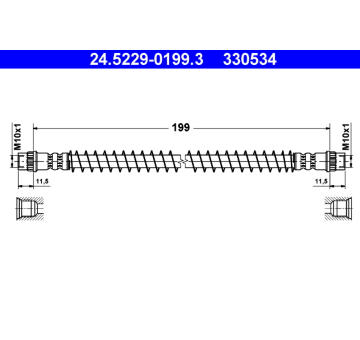 Brzdová hadice ATE 24.5229-0199.3