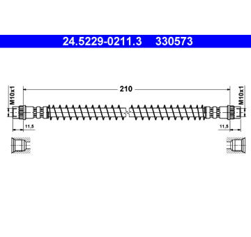 Brzdová hadice ATE 24.5229-0211.3