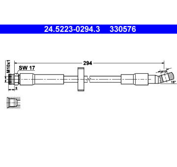 Brzdová hadice ATE 24.5223-0294.3