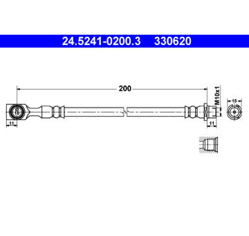 Brzdová hadice ATE 24.5241-0200.3