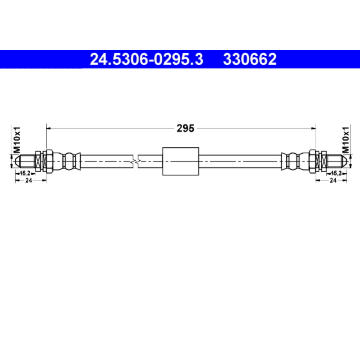 Brzdová hadice ATE 24.5306-0295.3