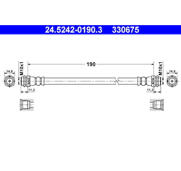 Brzdová hadice ATE 24.5242-0190.3
