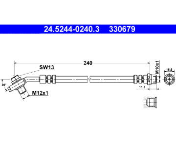 Brzdová hadice ATE 24.5244-0240.3