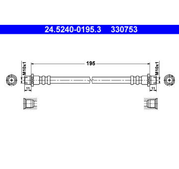 Brzdová hadice ATE 24.5240-0195.3