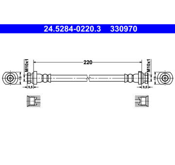 Brzdová hadice ATE 24.5284-0220.3