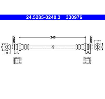 Brzdová hadice ATE 24.5285-0240.3