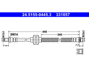 Brzdová hadice ATE 24.5155-0445.3