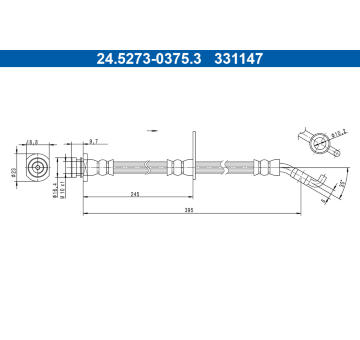 Brzdová hadice ATE 24.5273-0375.3
