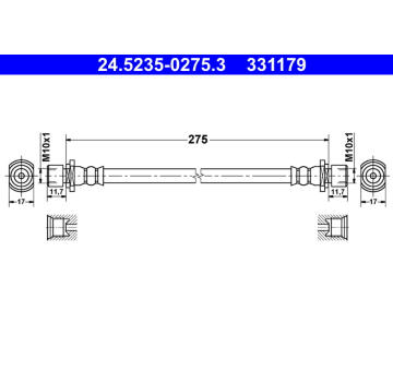 Brzdová hadice ATE 24.5235-0275.3